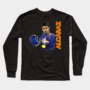 Carlos Alcaraz Tennis Masters Champion Long Sleeve T-Shirt